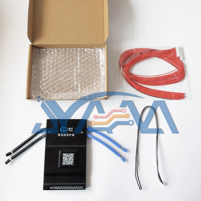 2A активный балансировки jkbms 24V-96V 150ah lto/lipo lifepo4 8S- 24S смарт bms bt для литиевой