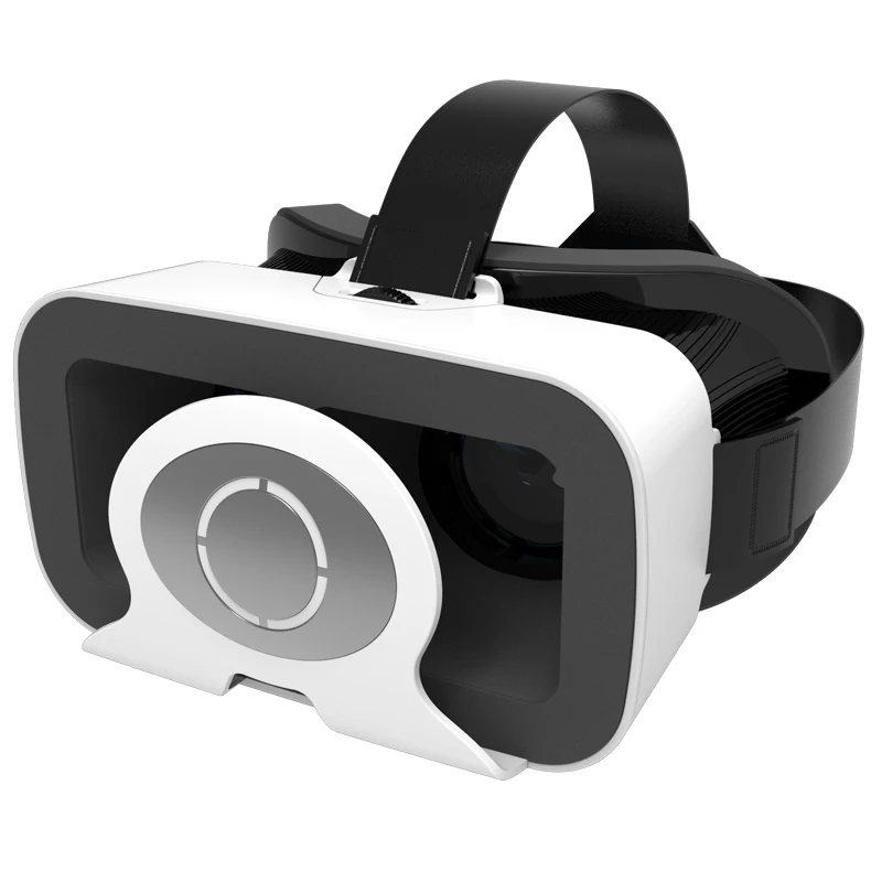 Недорогая легкая VR гарнитура для фильмов виртуальной реальности 3D Регулируемая