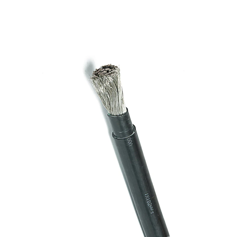 H1z2z2-k 1*150mm2 Pvc Electrical Cable Wire for Solar System Dc Solar Cable Tinned Copper Insulated Stranded Conductor XLPE TUV