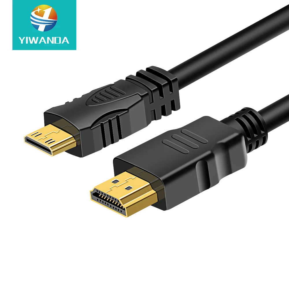 OEM Mini HDMI cable MINI HDMI To HDM converter cable 1m 1.5m 2m 3m 5m support 1080P 3D