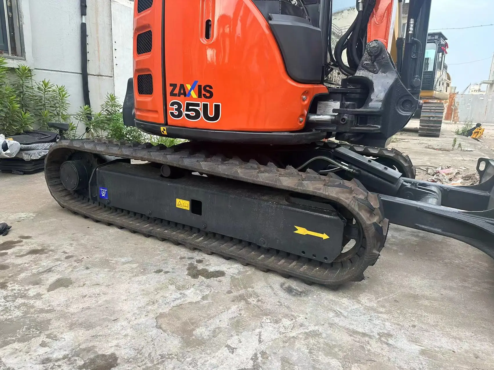 Гибкий землеройный трактор zx35 б/у 3 5 тонный микроэкскаватор Hitachi zx35u гусеничный самоходный экскаватор