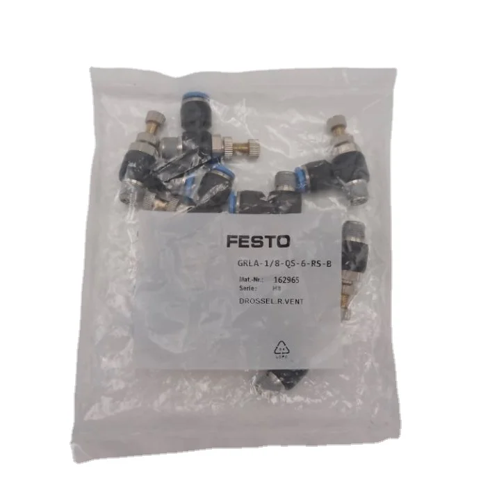 GRLA-1/8-QS-6-RS-B   Joint  Germany Brand new pneumatic fitting  connectors