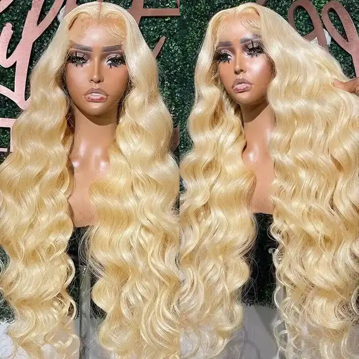 Amara cheap wholesale human hair wig lace front wig body wave 13x4 13x6 natural swiss lace front wig body wave
