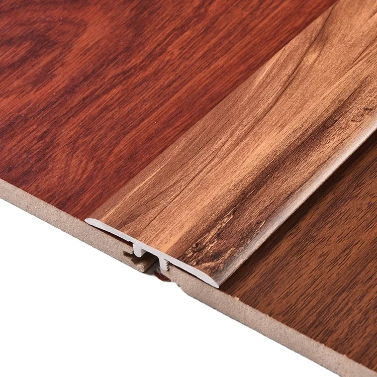 Transition PVC profile laminate T shaped carpet flooring transition edging strips