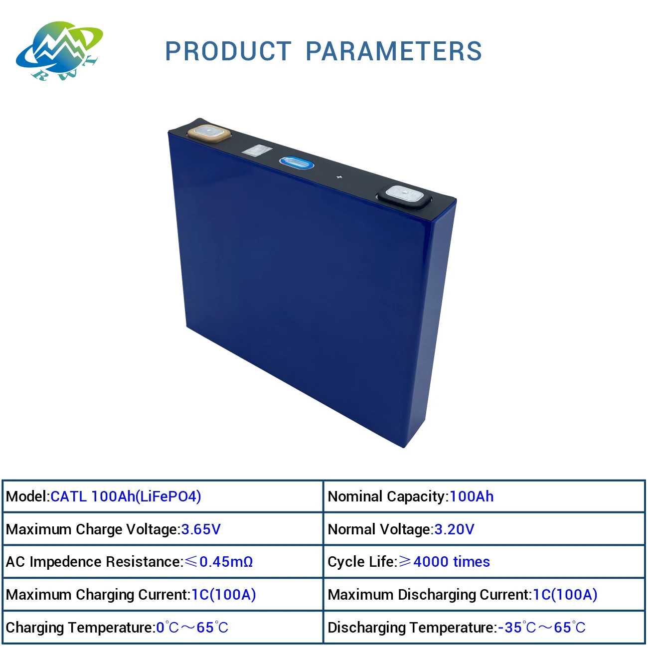 RWT Lifepo4 Lithium Iron Phosphate Battery Pack 3.2V 12v 24V 36V 48V 60V 72V 100ah 200ah 300ah Lifepo4 Lithium Ion Battery