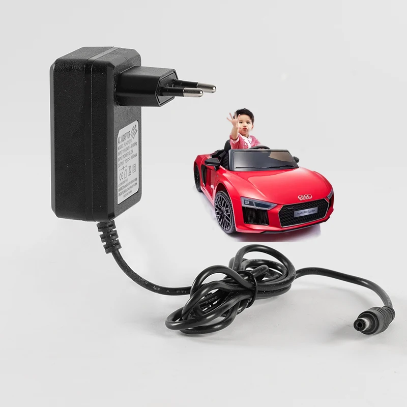 kids battery car accessories plastic ride-on accessories plastic 12V1000MA charger for kids ride on car