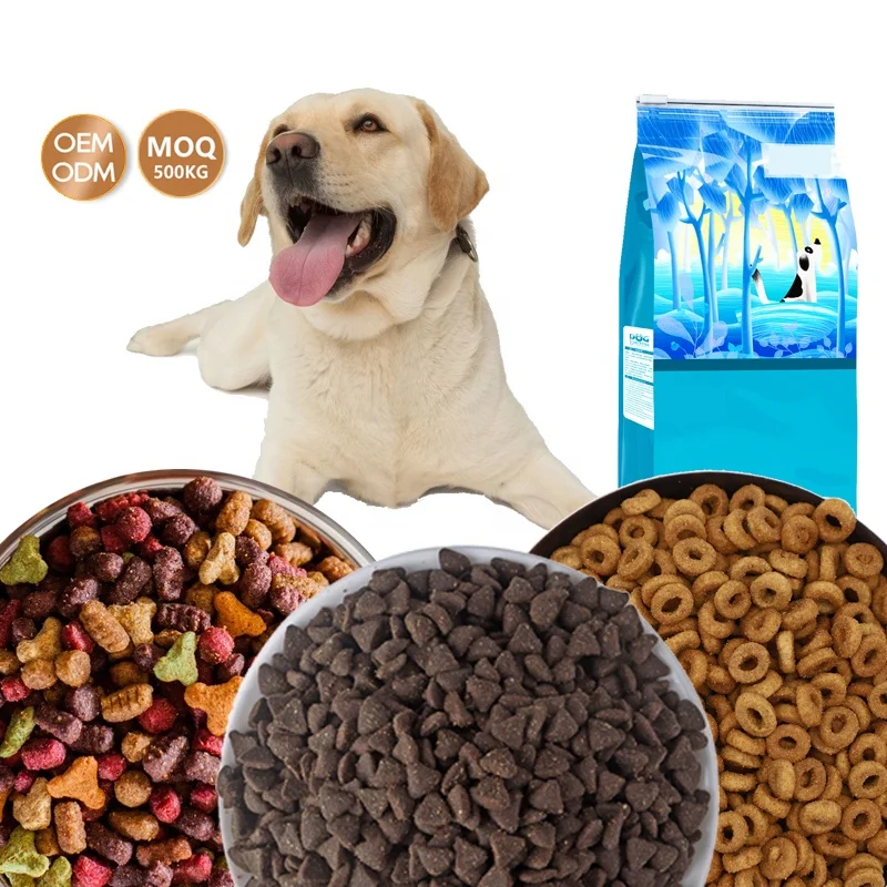 Oem Odm Chinese Pet Food Full Age Egg Yolk Milk Flavor 18% Protein Content Dry Dog Food exclusively for Indonesia