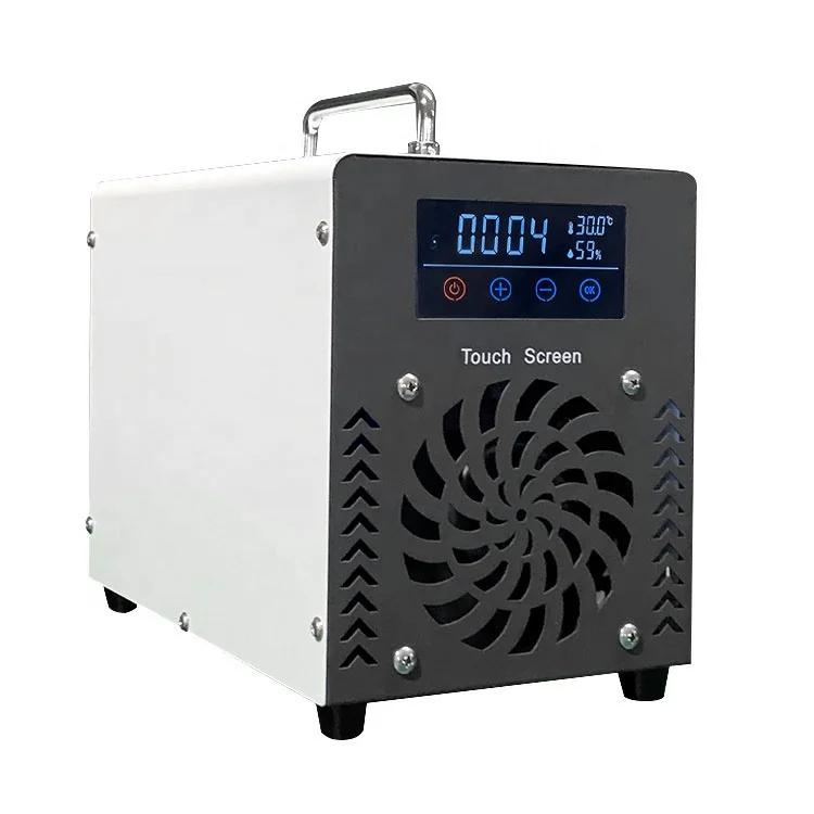 Hot sale lcd remote 40g portable home ozone generator sterilizer air purifier