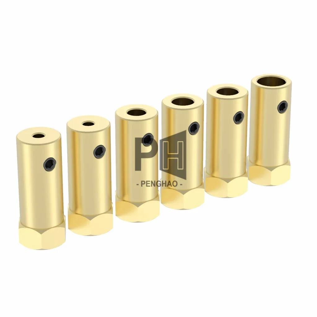 12mm Tire Connector Hexagon Coupling 2mm/3mm/4mm/5mm/6mm/7mm/8mm Hex Adapter for RC Cars Connecting Parts