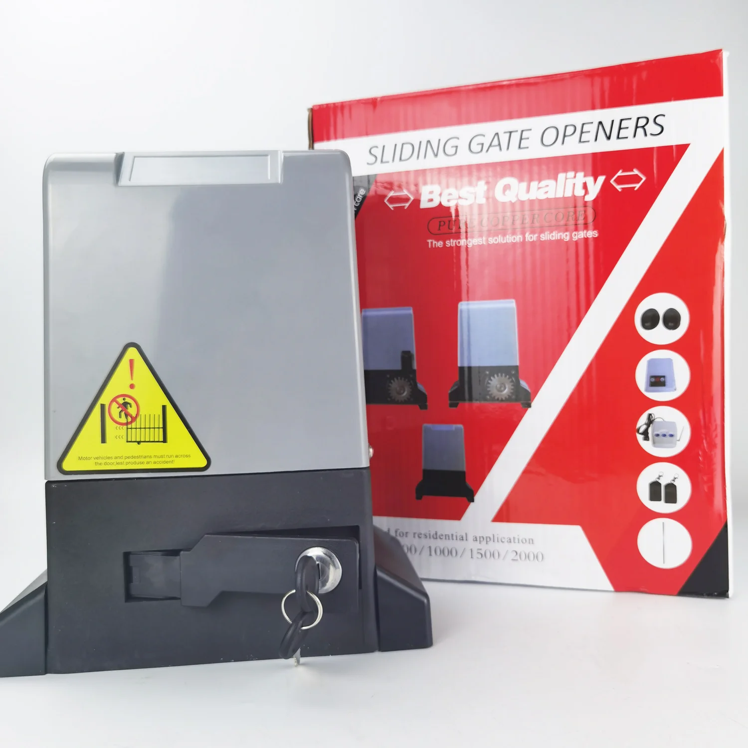 AAYEE Factory Hot Sale Slide And Swing Motors 800 Kgs 800kg Ac Motor Sliding Gate Opener Standard Kit