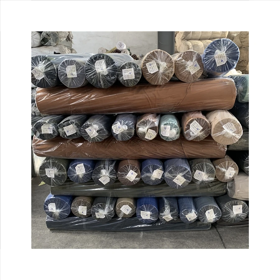 Manufacturers Woven Twill Fabric Yarn Dyed Fabric Mixed Stock