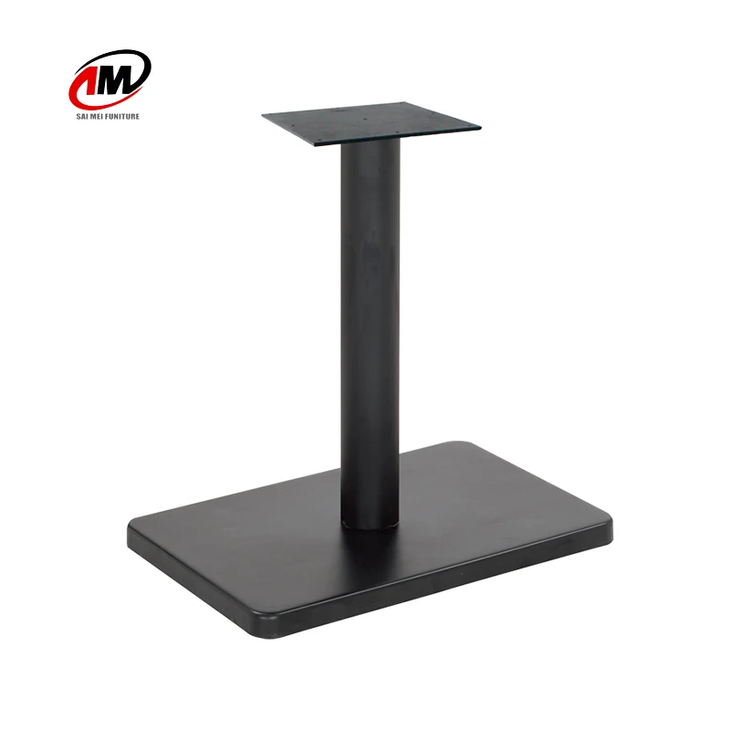 Restaurant iron table legs support metal steel cover dining table base