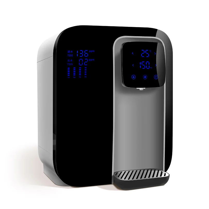 Celmex Настольный керамический угольный фильтр большой диспенсер для горячей и холодной воды фильтрованный черный 5