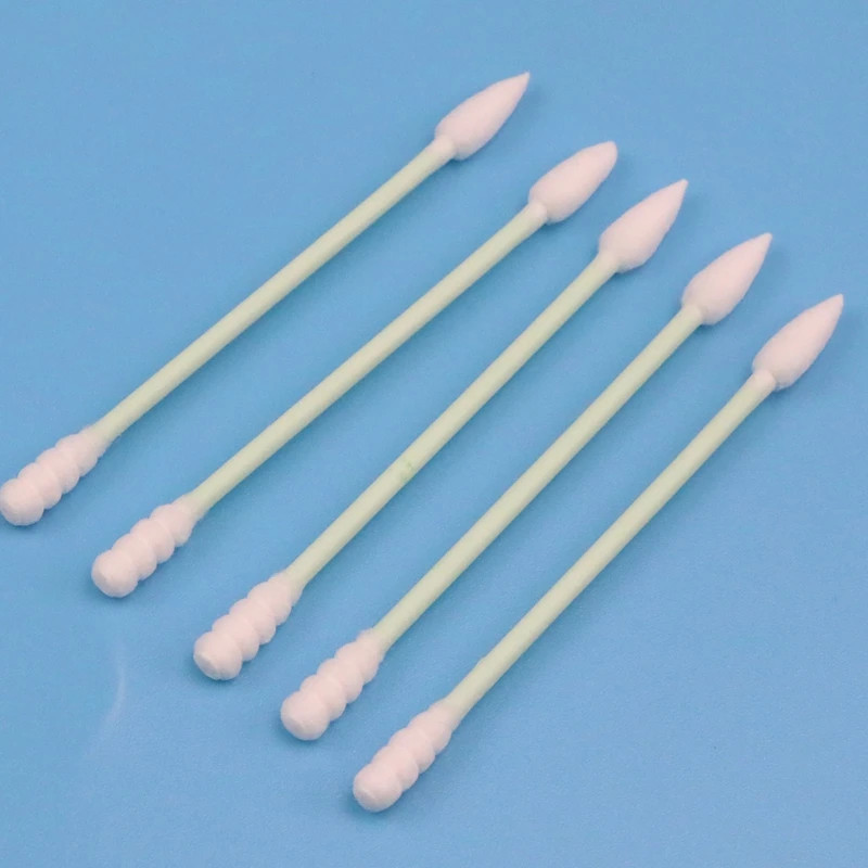 Индивидуальная обернутая зеленая бумажная палочка Qtips Косметическая ватная
