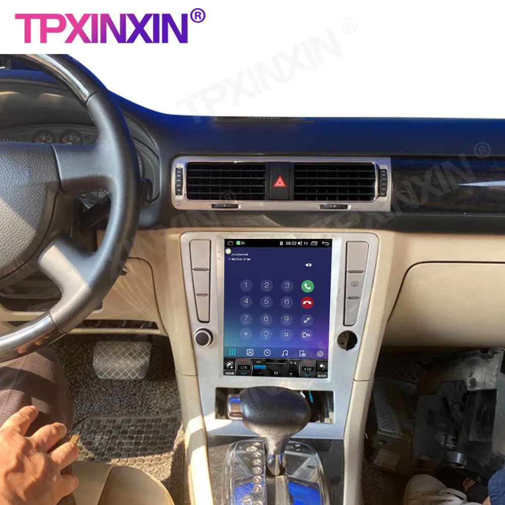 
For B7 2009 - 2017 Tesla Screen Car Radio GPS Navigation Android Multimedia DVD Player 