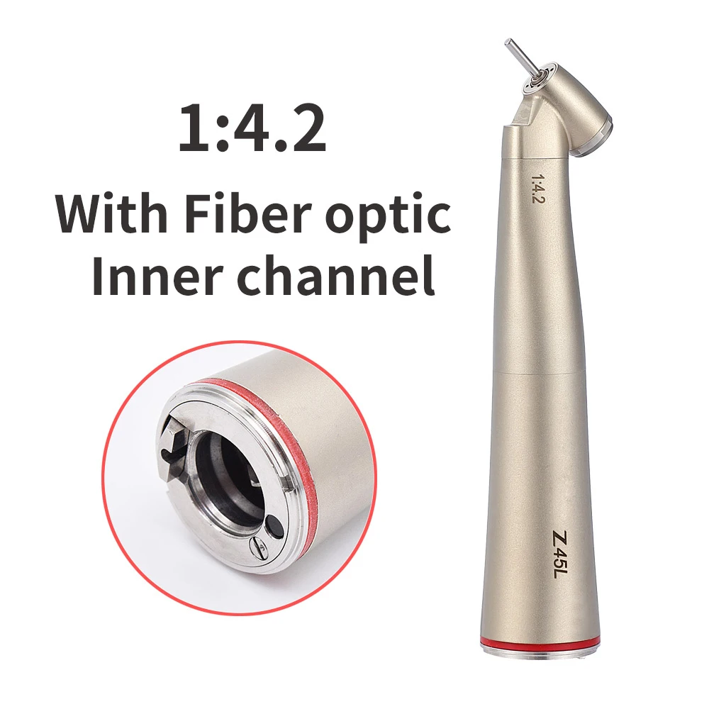 dental chair with 1:5 1:1 contra angle slow speed handpiece Dental Brushless LED Electric Micro Motor 1:5 Increasing Handpiece