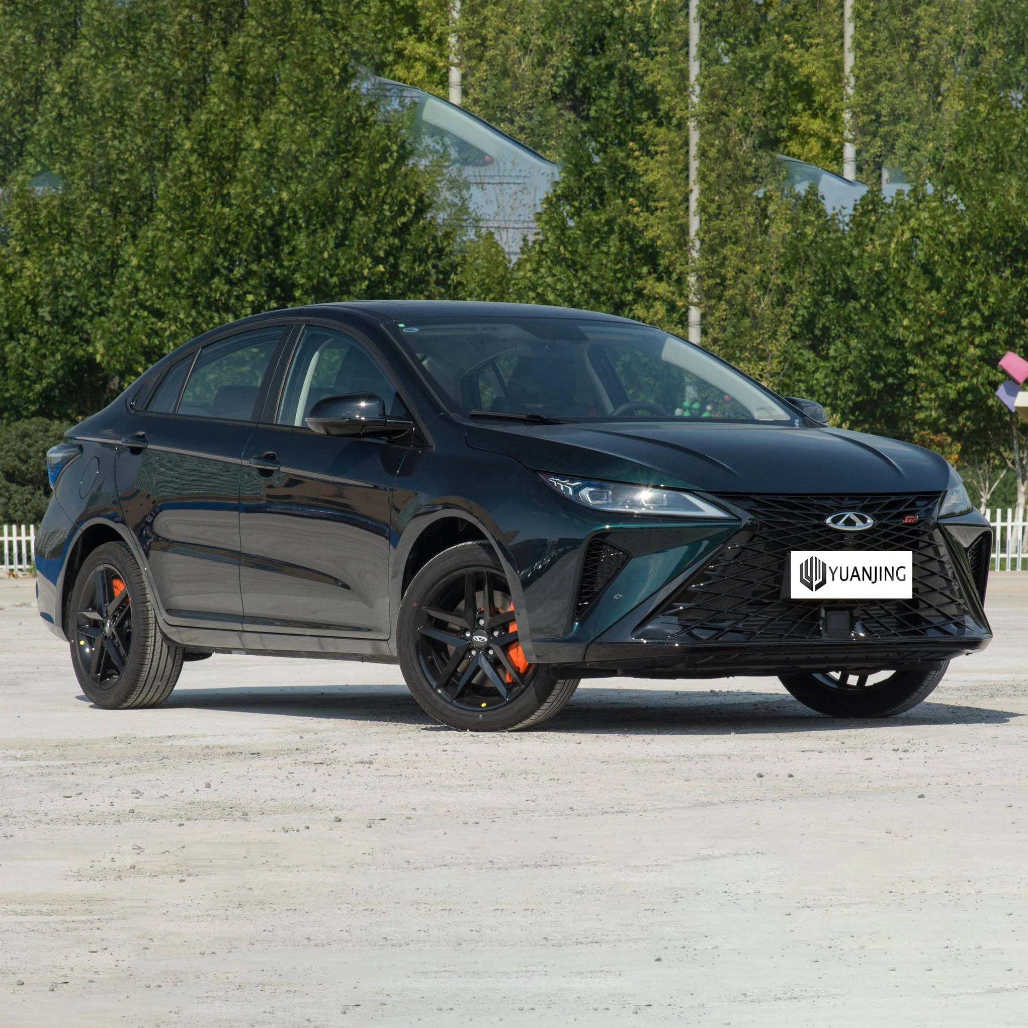 CHERY ARRIZO 5 GT 2022 все новая версия бензиновый автомобиль с 1 6 T максимальной мощностью 197 лошадиных сил крутая внешность максимальная скорость 220 км/ч