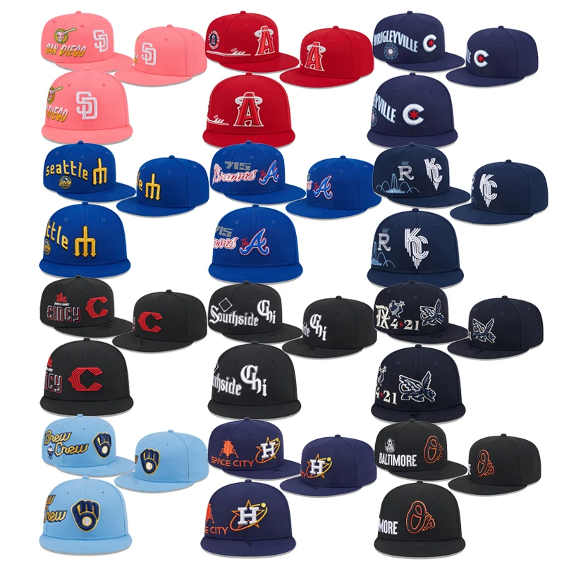 American Team New Vintage Mens Sports Caps 6 Panel Trucker Embroidered Snapback Caps for Men Baseball Cap