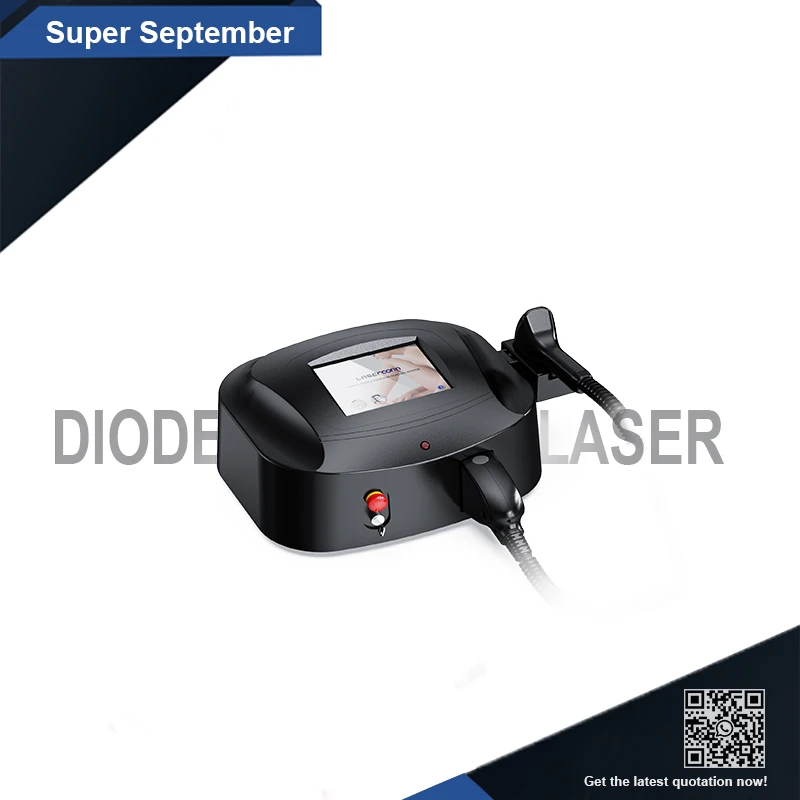 2024 New design beauty salon super portable 808nm diode laser hair removal machine