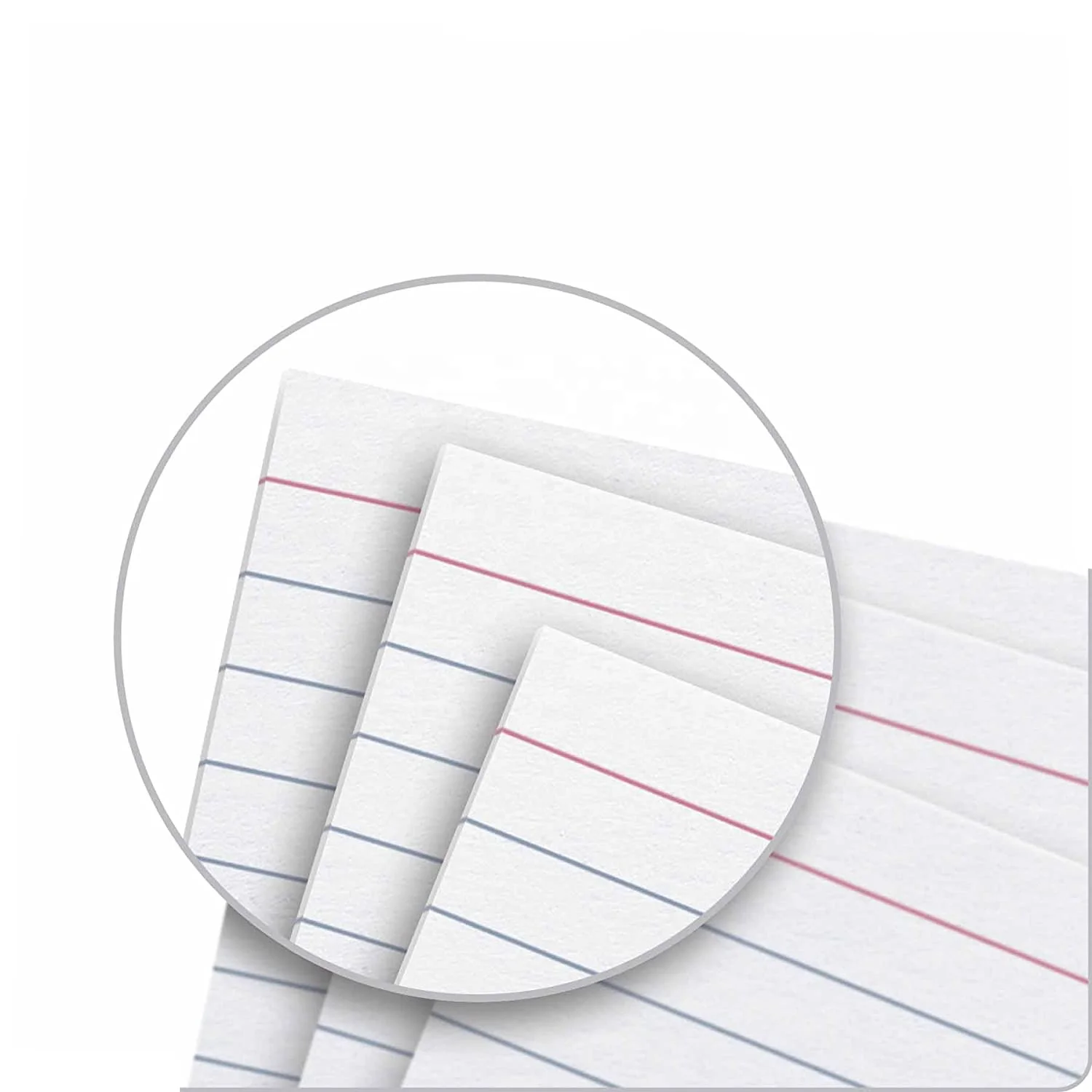 School Product 300 Count 4 inches by 6 inches Unruled White Paper Index Cards Blank