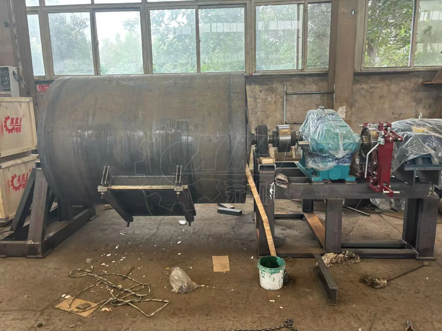 Output 1t per time alumina ceramic lining brick for grinding glass alumina ceramic ball ball mill