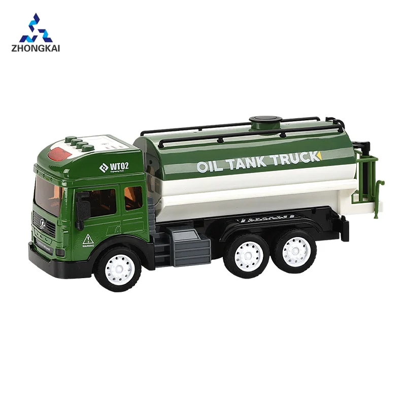 New Product 1:48 Scale Die Cast Oil Tank Transport Trucks Toy