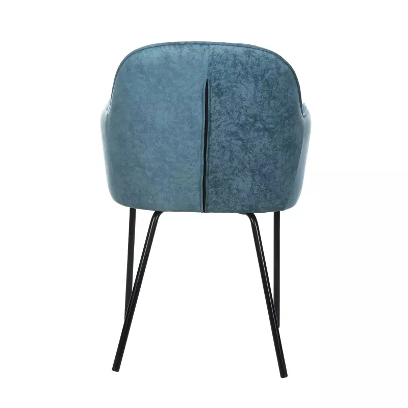 Popular Sale Simple Design Comfortable Luxury Restaurant Hotel Chair Upholstered Velvet Fabric Dinning Dining Chairs