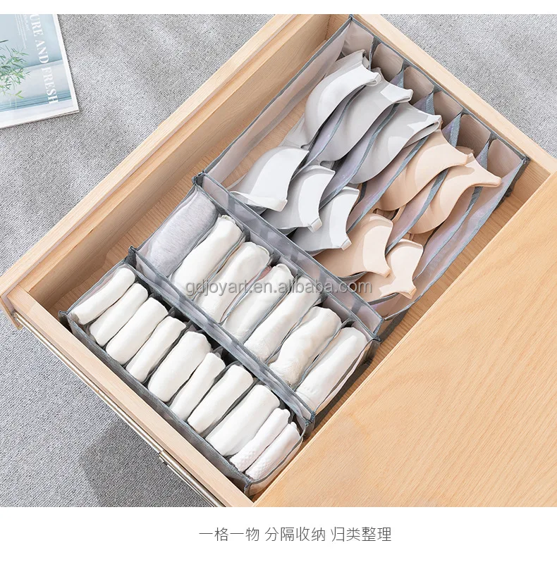 Hot Sell Wholesale Underwear Sock Storage Organizer Cabinet Drawer Organizer For Clothes