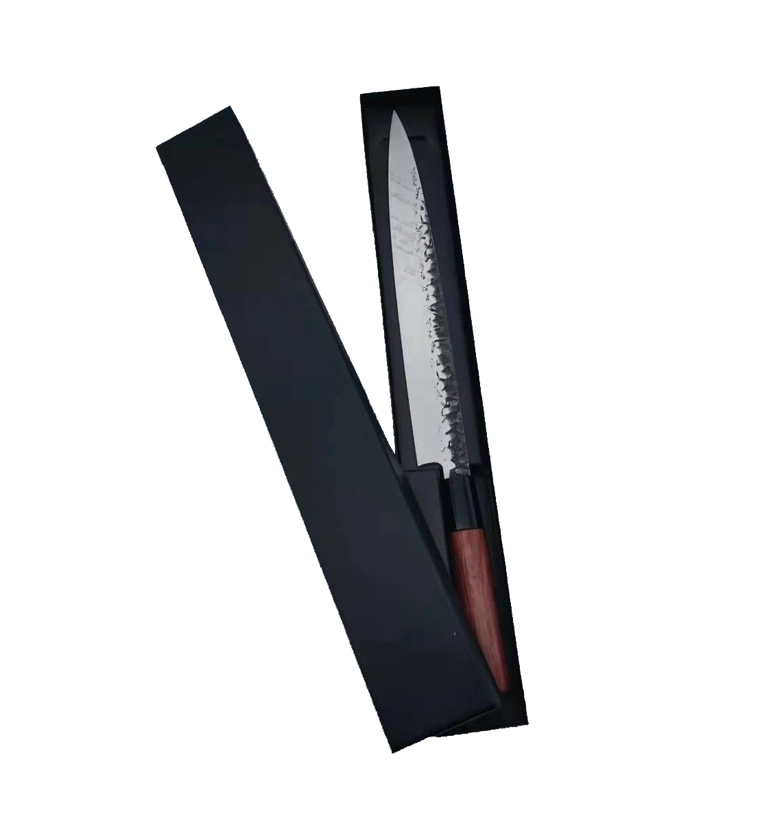 10 inch Japanese Forged sashimi fish knife sashimi knife for cutting stab fish and sushi tools with wooden handle and gift box
