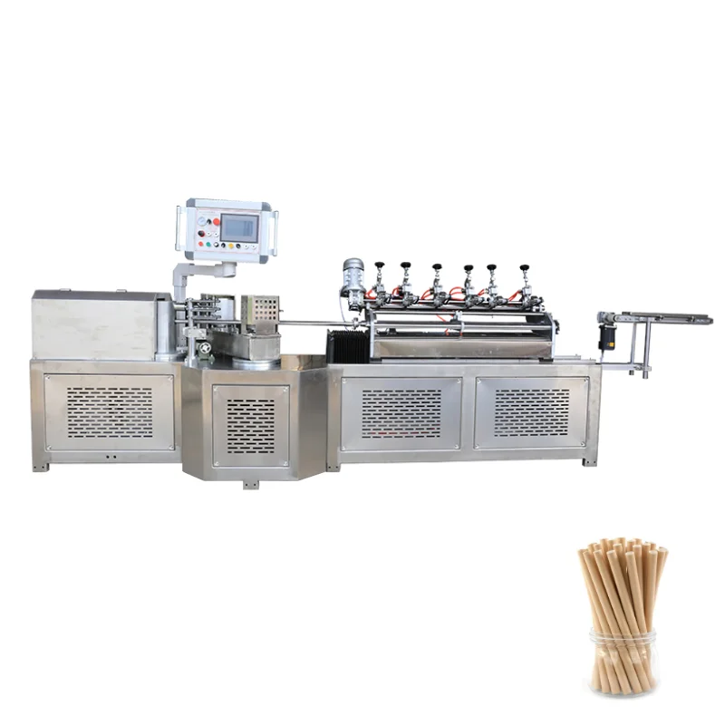 Multi Cutting Blades Paper Drinking Straw Machine Manufacturer