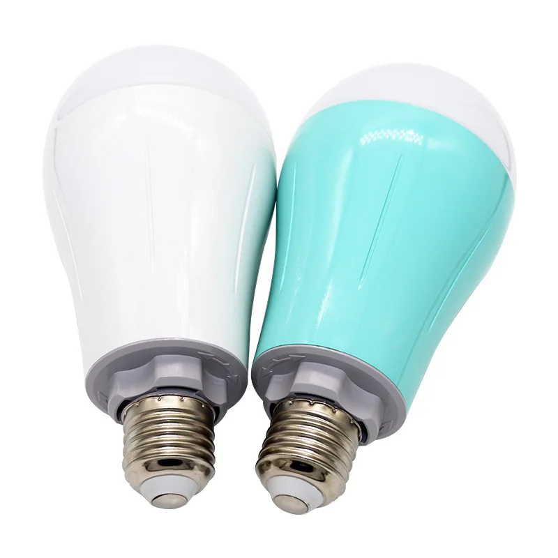 E27 Battery  LED Light Bulb Automatic Battery Emergency Bombillo Rechargeable Led light Bulb Camping Led Emergency Light