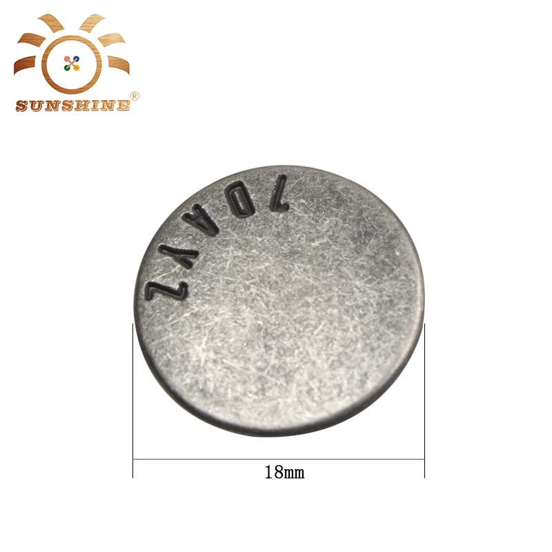 Brand New Stud Head Metal Eyelets Jean And Buttons Vintage Jeans Twisted Nail Button Rivets