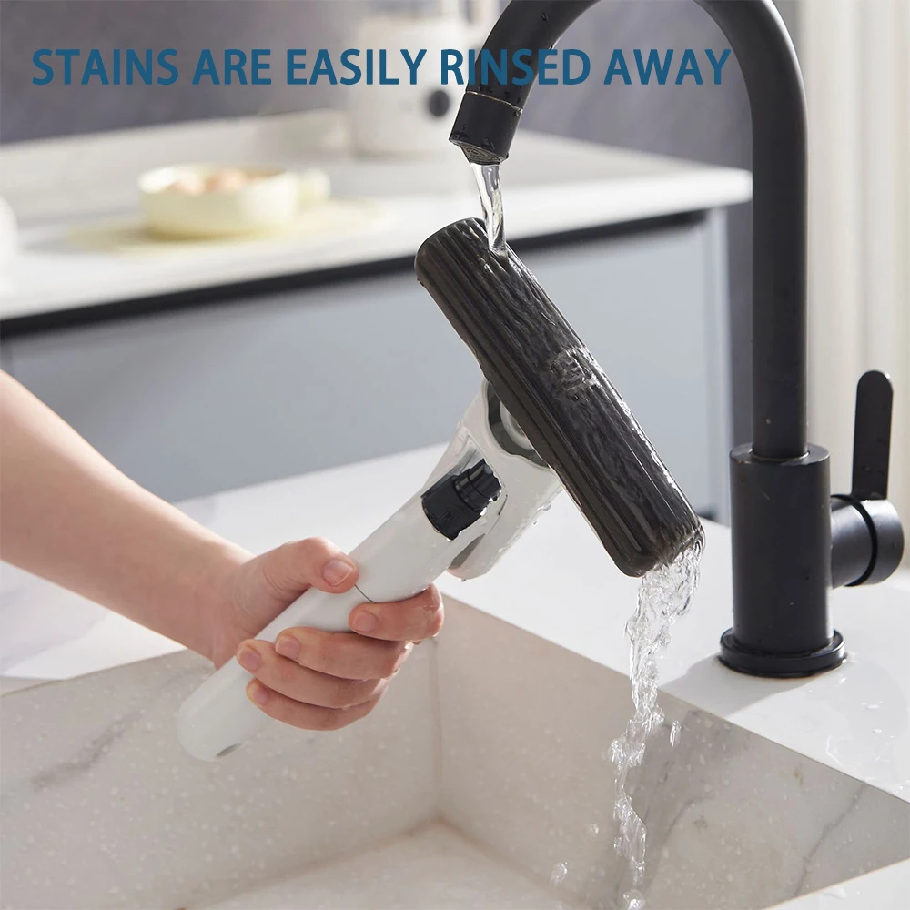 New Household items Standing Mini Sponge Mop Super Absorbent For Glass Countertop Cleaning Self Squeeze Water Spray Mop Sponge