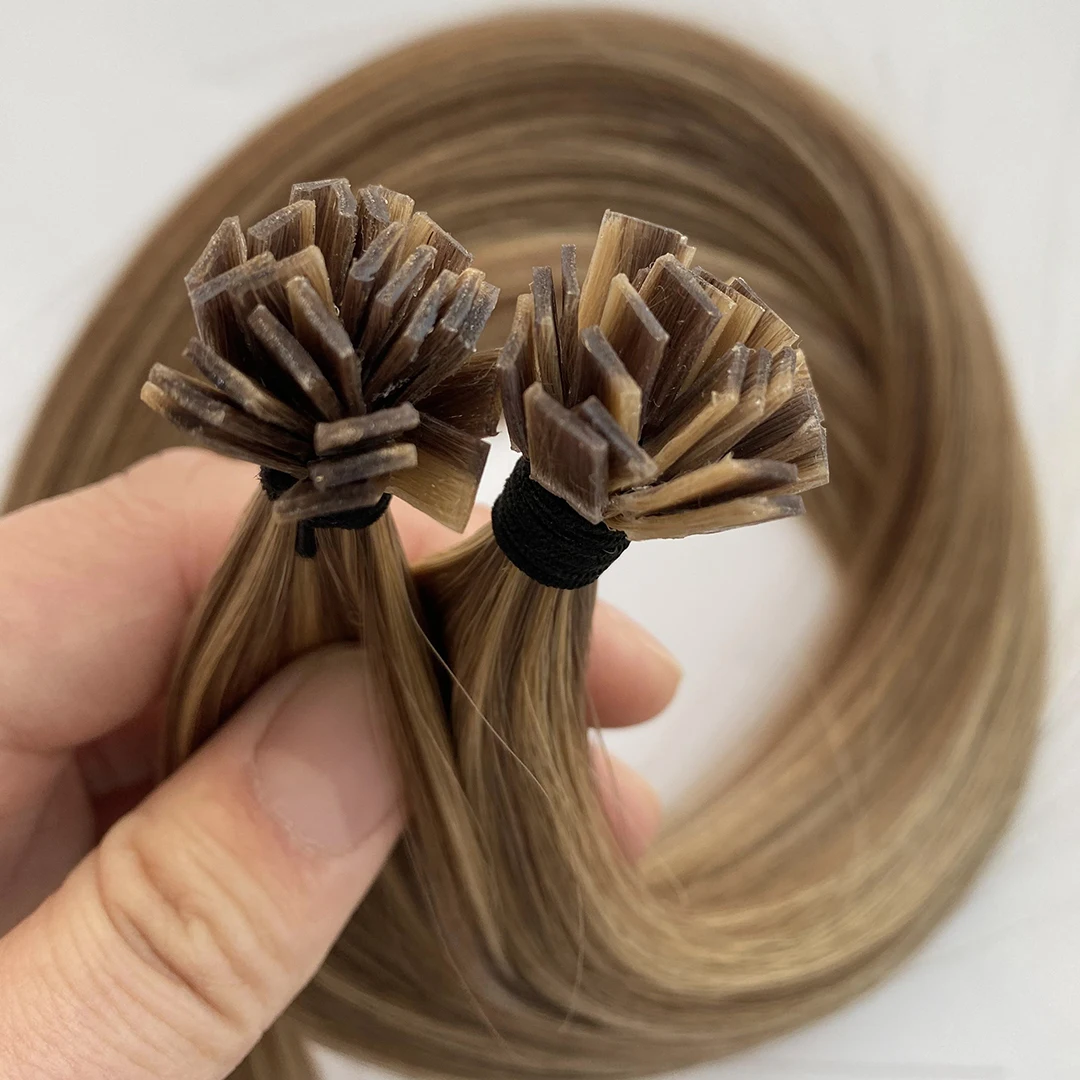 Soft And Silky Flexible and Adjustable Flat And Comfortable Flat Tip Keratin Hair Extensions