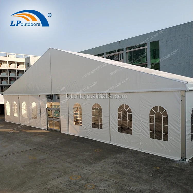 25x30M 25x40M 25x50M big clear span meta tent for 600 seater 1000 seater 1200 seater large exhibition show tent in Kenya