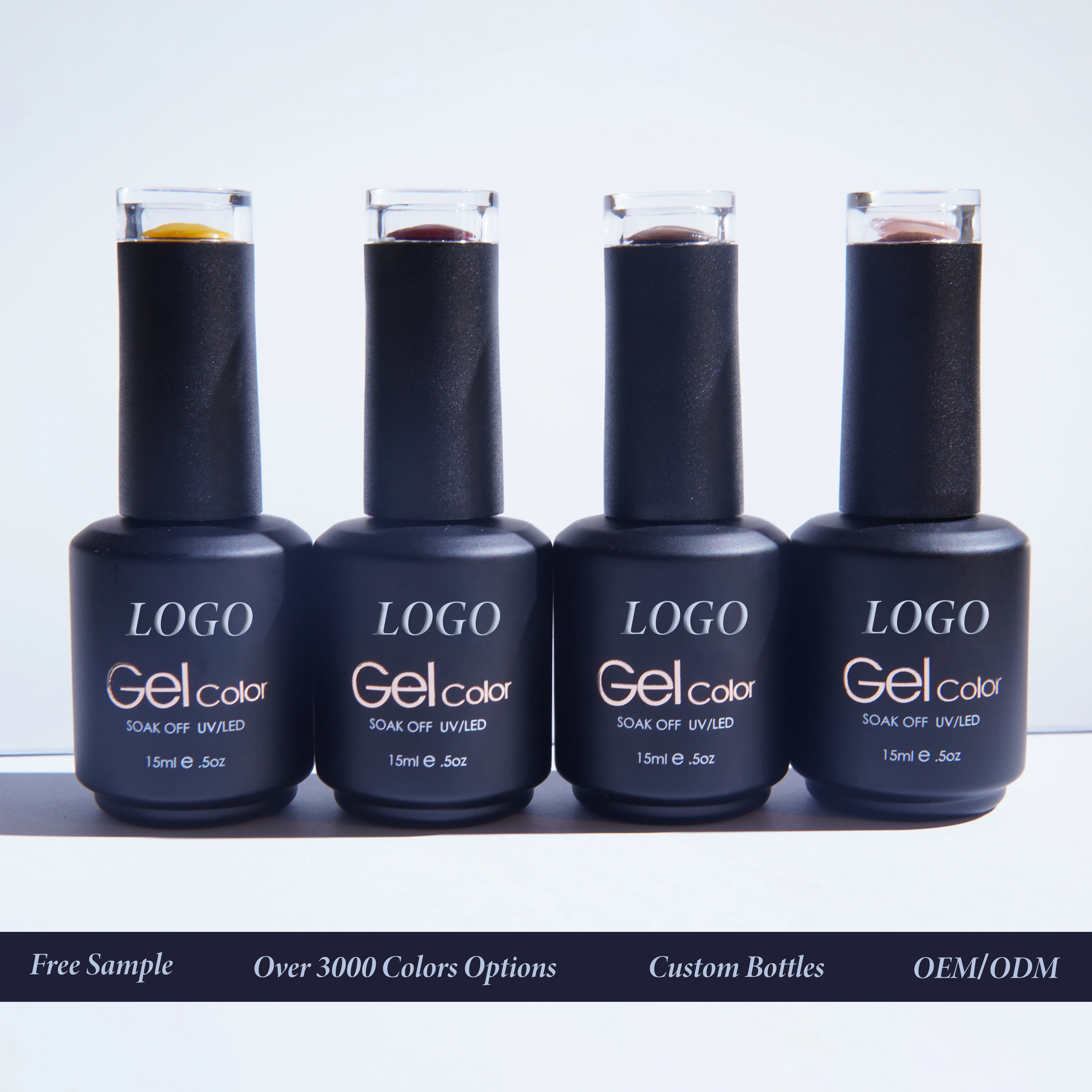 Factory OEM Low Moq Uv Gel Nail Polish Private Label Nails Supply Wholesale
