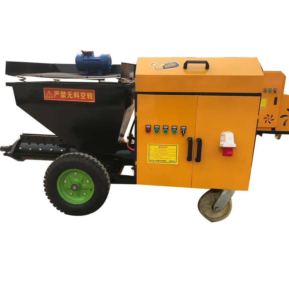 High Quality Automatic Electric Wall Concrete Cement Plastering Mortar Plaster Spraying Machine For Sale