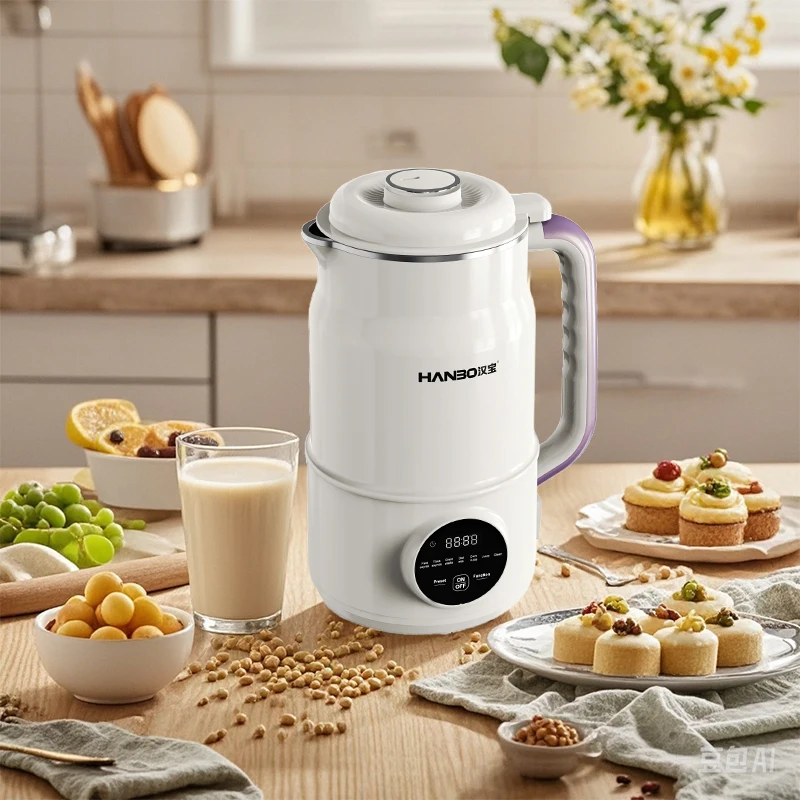 OEM Soybean milk machine1.5L soup maker multi-function soybean nut almond soybean milk machines