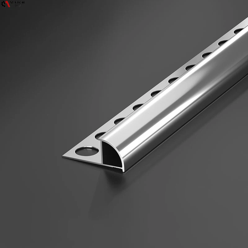 wholesale high quality flooring accessories aluminium alloy u shaped tile edge trim low price