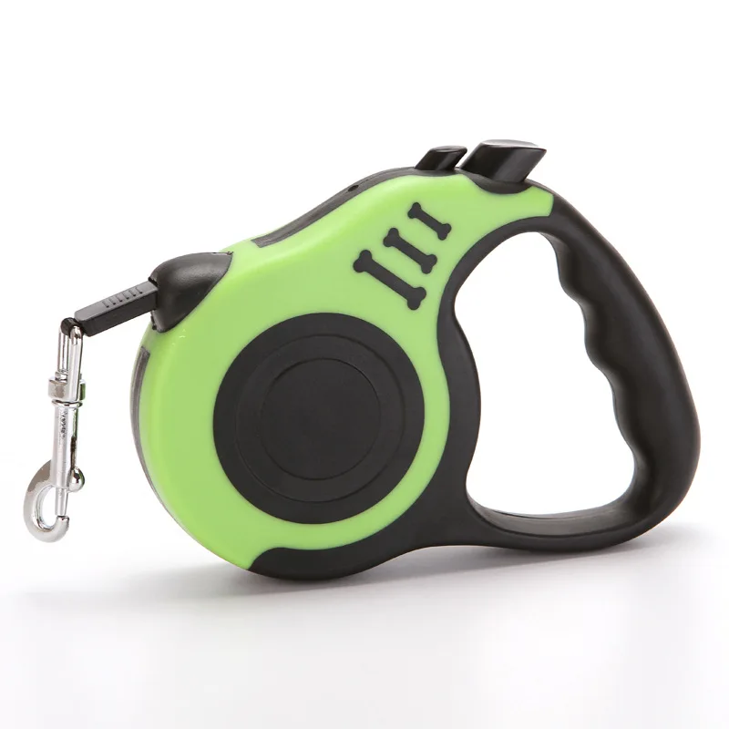 Retractable Dog Leash Automatic Telescopic Tractor Dog Tape Pet Tape 10/16 FT Durable and Convenient with Non-Slip Handle