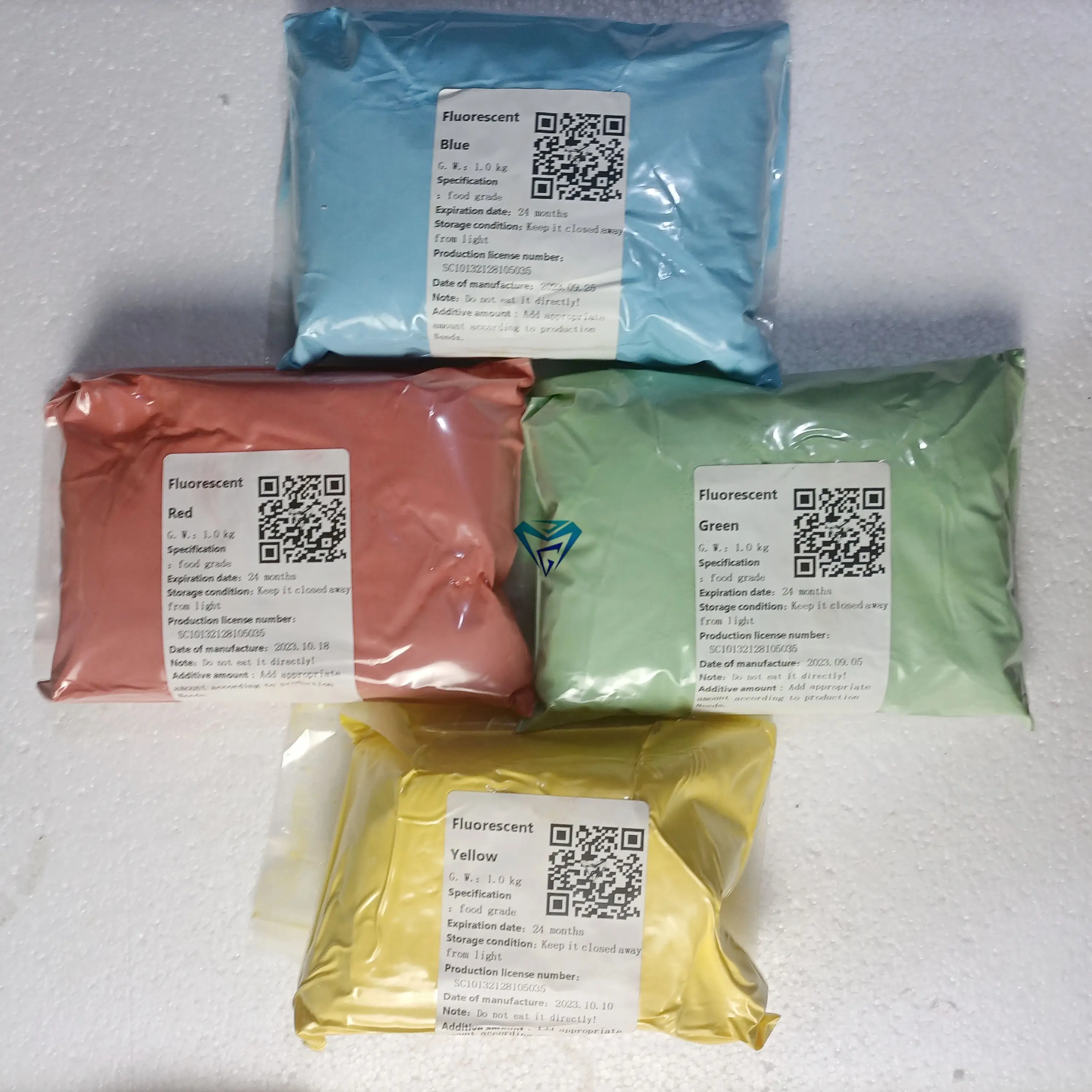 Wholesale Phosphorus Powder Glow In Dark powder premixed binding powder