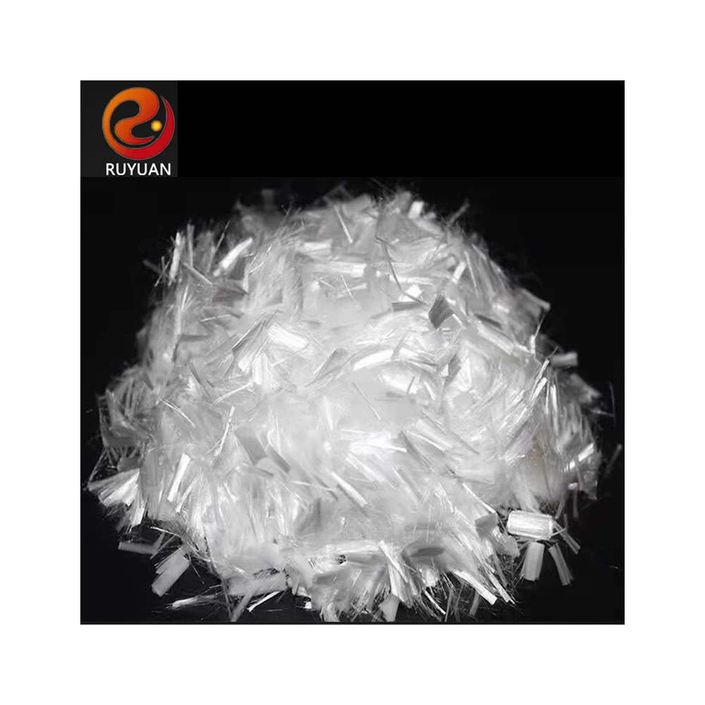 Ruyuan chemical PP Polypropylene fiber for putty powder fiber reinforced material PP fibers