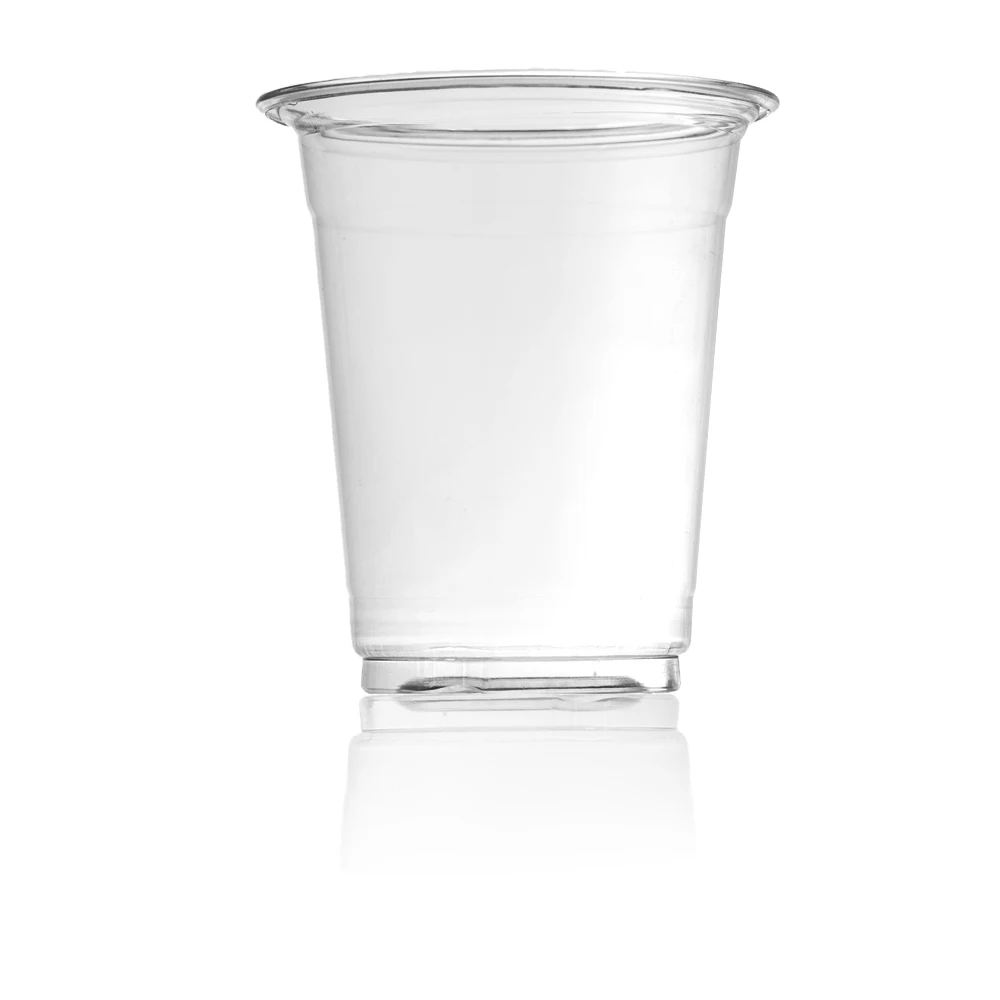 9/12/16 oz transparent PLA/PET/PP material disposable food grade plastic cup