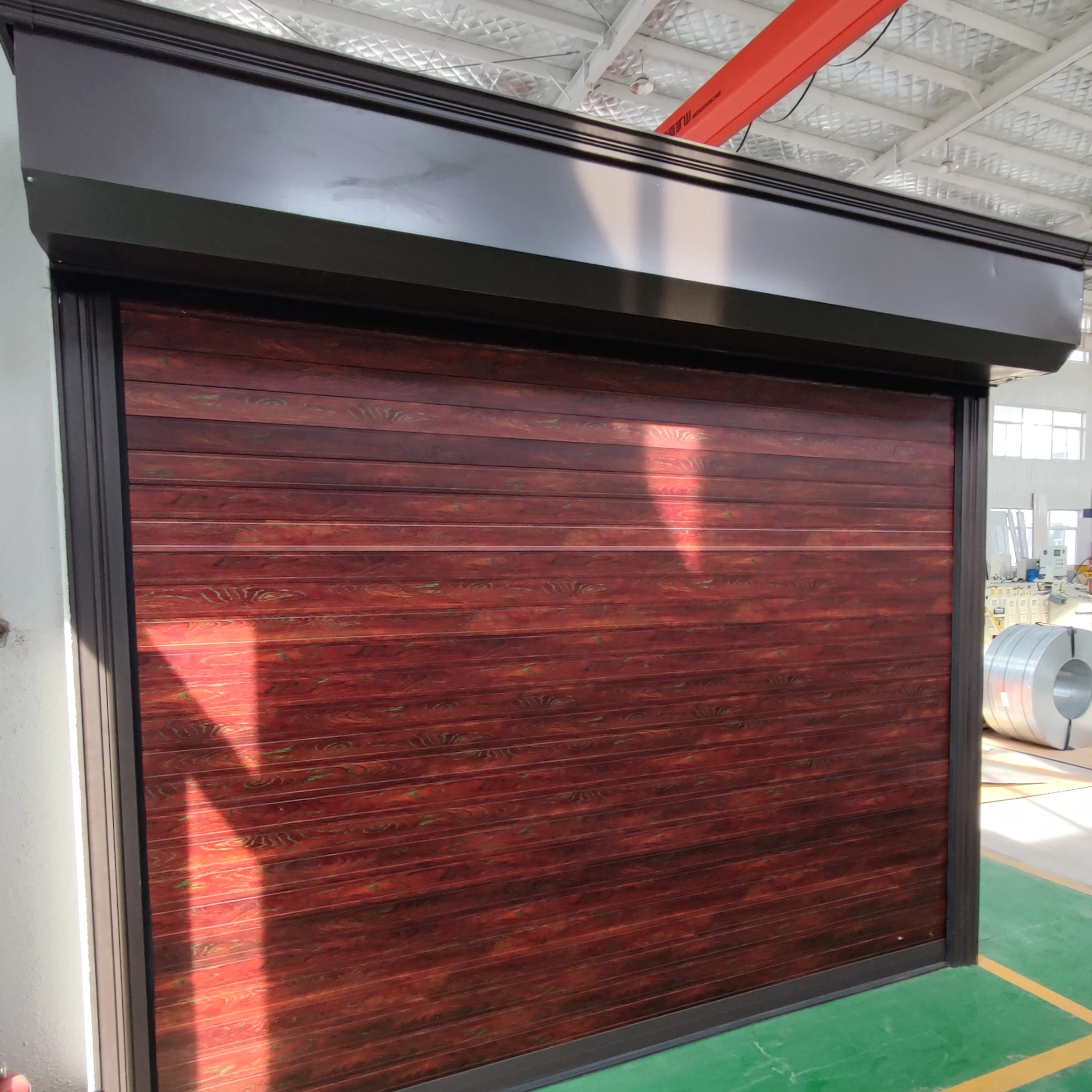 Manufacturer Direct Sale Electric Aluminum Alloy Roller Doors Aluminum Roll Up Door Aluminum Garage Doors