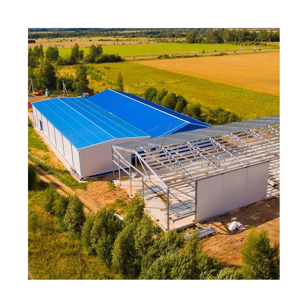 Easy Assembly Light Steel Structure Factory Warehouse Metal Frame Building Prefab Multi Storey Kits for Sale