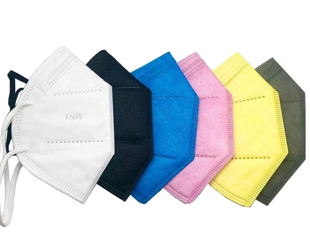 Wholesale Anti-Dust Facemask Disposable Black Mask Kn95 Masks Face N95mask Masker kn 95 mass mask kn95 reusable facemask