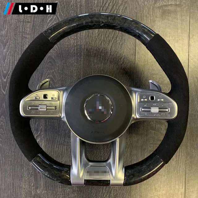  Для Mercedes Benz CLA CLC CLK CLS углеродное волокно рулевое колесо под