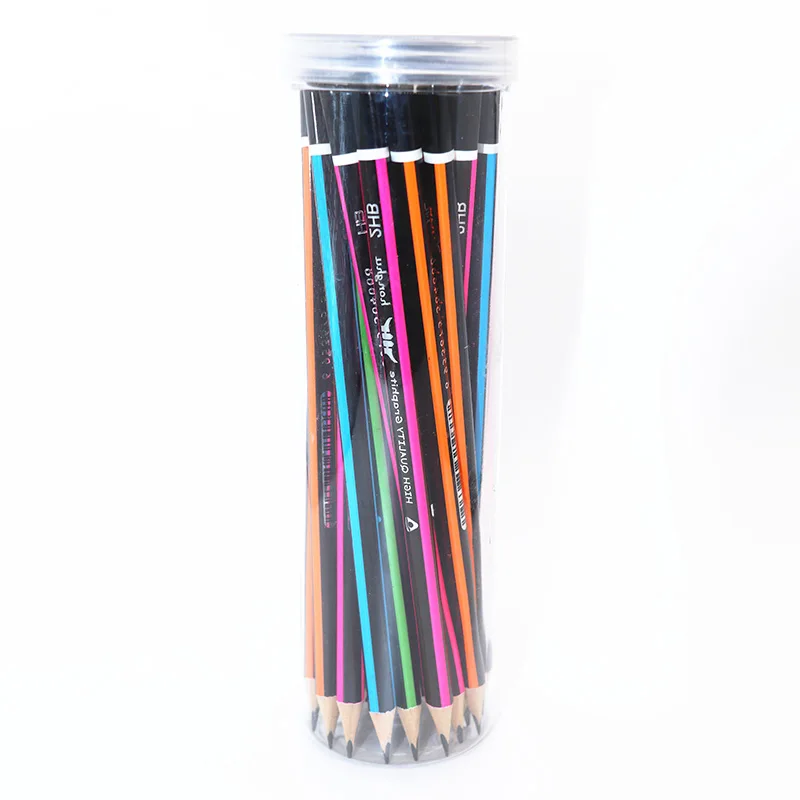HB Pencil Black Color Strip With Black Dipping