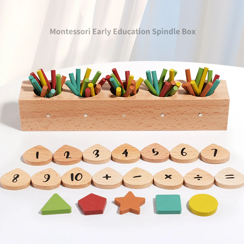 Montessori preschool math toys Math calculation sticks elementary kindergarten puzzle educational toys