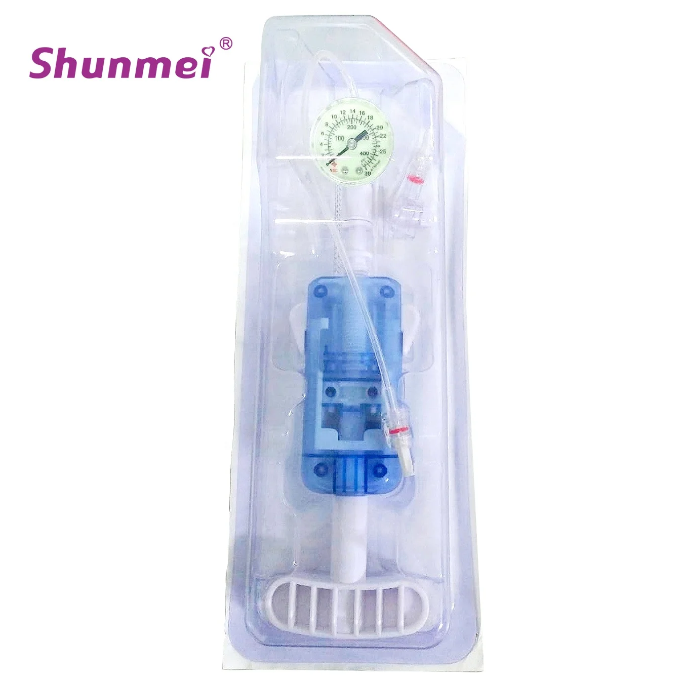 
Shunmei Medical Disposable Indeflator 20ml 30bar Balloon Inflation Device for Cardiovascular Surgery 